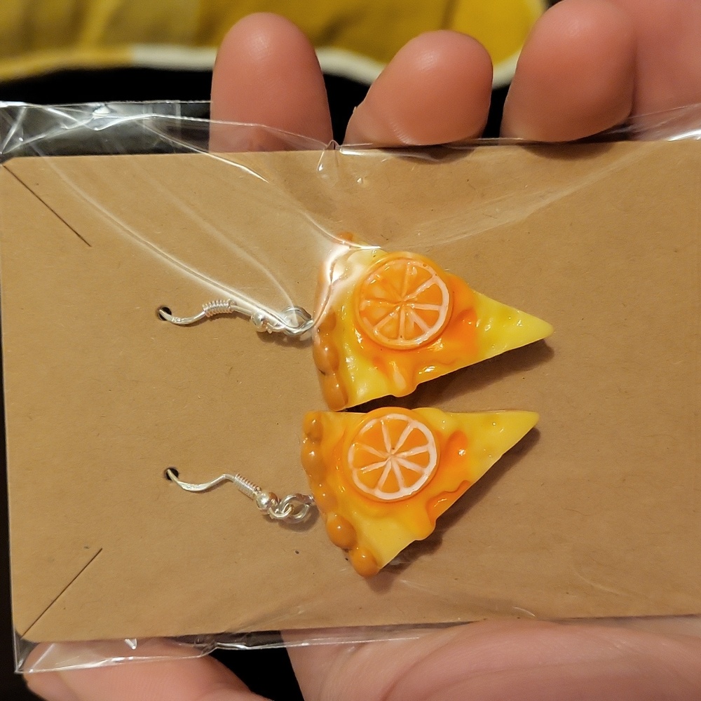 Lemon Pie Earrings